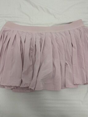 all in motion Pleated Mini Skirt - Light Mauve
